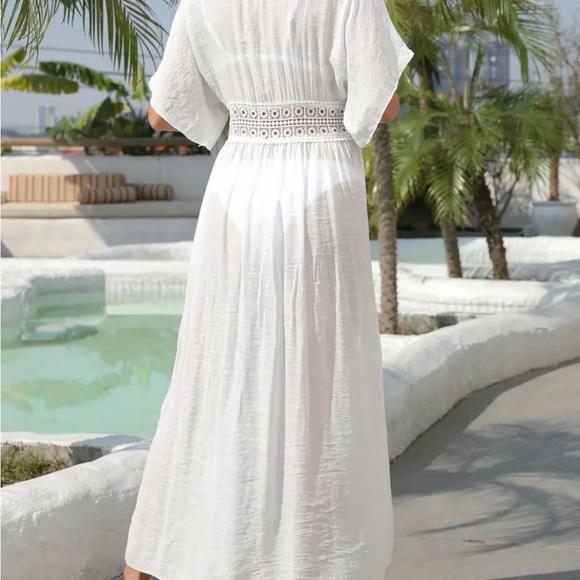 White Beach Cover-Up - Picture 2 of 4